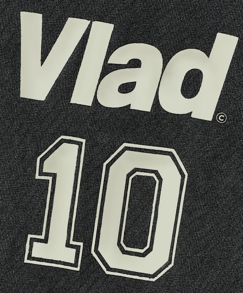 Dimiteulibeullaeg Vlad Vtg Track Artwork Short Sleeve T-Shirt_Pigment Charcoal
