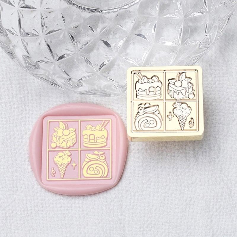 Butterfly Wax Seal Stamp Brass Head Winter Themed Sealing Waxed Stamp for Invitation Card Scrapbooking Decorations
