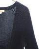 J&M Davidson Long Sleeve Cotton Knit Cardigan S Navy Women Used