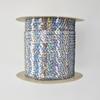 Eco-friendly 5mm Flat Lace PET Sequin Woven Ribbon for Shoe and Hat Accessories