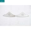 Compatible with BYD Seal 05 DMI: Silver Stainless Steel Front Triangle and Four-Door Speaker Covers.