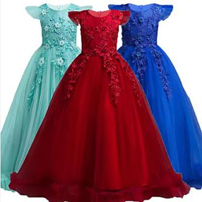 Freebily Meisjesjurk Met Pailletten - Prinsessenjurk Mouwloos Chiffon Voor Feest En Bruiloft