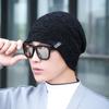 Winter Hats for Men Thick Warm Beanies Solid Cap Autumn Chenille Beanie Cotton Outdoor Cycling Windproof Cap Bonnet Casual Hat