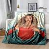 Beyonce Giselle Knowles Bedruckte Decken Flanell Warme Decke Weiche Gemütliche Decke Sofa Bettdecke Reisedecken Geburtstagsgeschenk