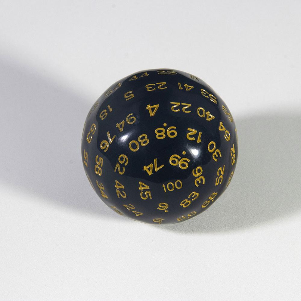 D100 Dice DND Polyhedral Dice with Bag Game for DND Role Playing Game