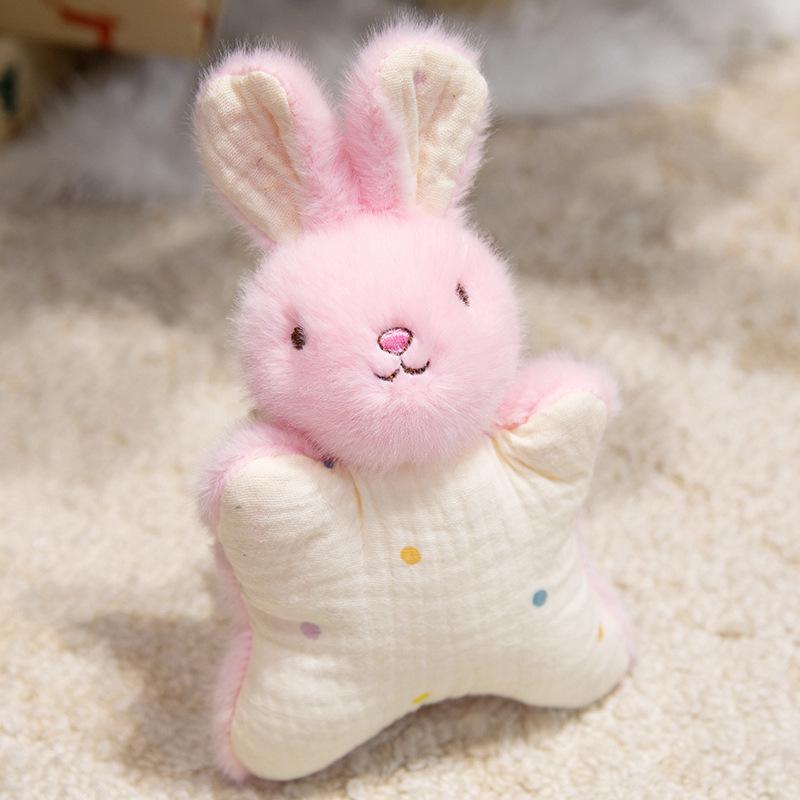 

Panda Puppet Beanbag Plush Toy - Kitten & Rabbit Plushie Gift for Girls Standard 0.08kg