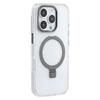 For iPhone 16 Pro Max Case Compatible with MagSafe Kickstand TPU+PC Clear Phone Cover