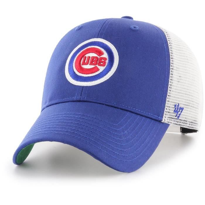 Casquette Snapback - BRANSON - Chicago Cubs - Ajustable - Couronne structurée - Bords incurvés