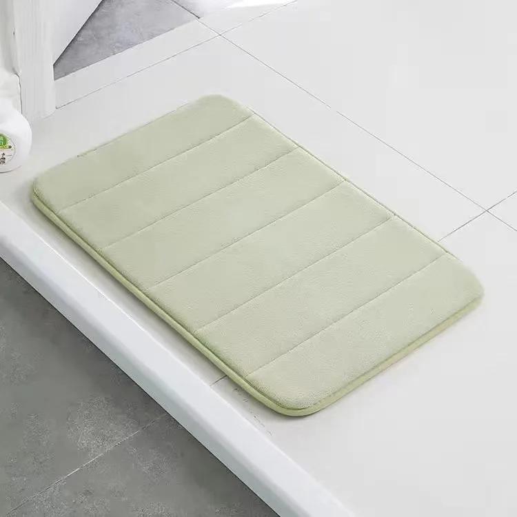 Super Absorbent Bath Mat Non Slip Rugs Soft Memory Foam Floor Mat Floor Shower Rug Home Decor Bathroom Toilet Carpets