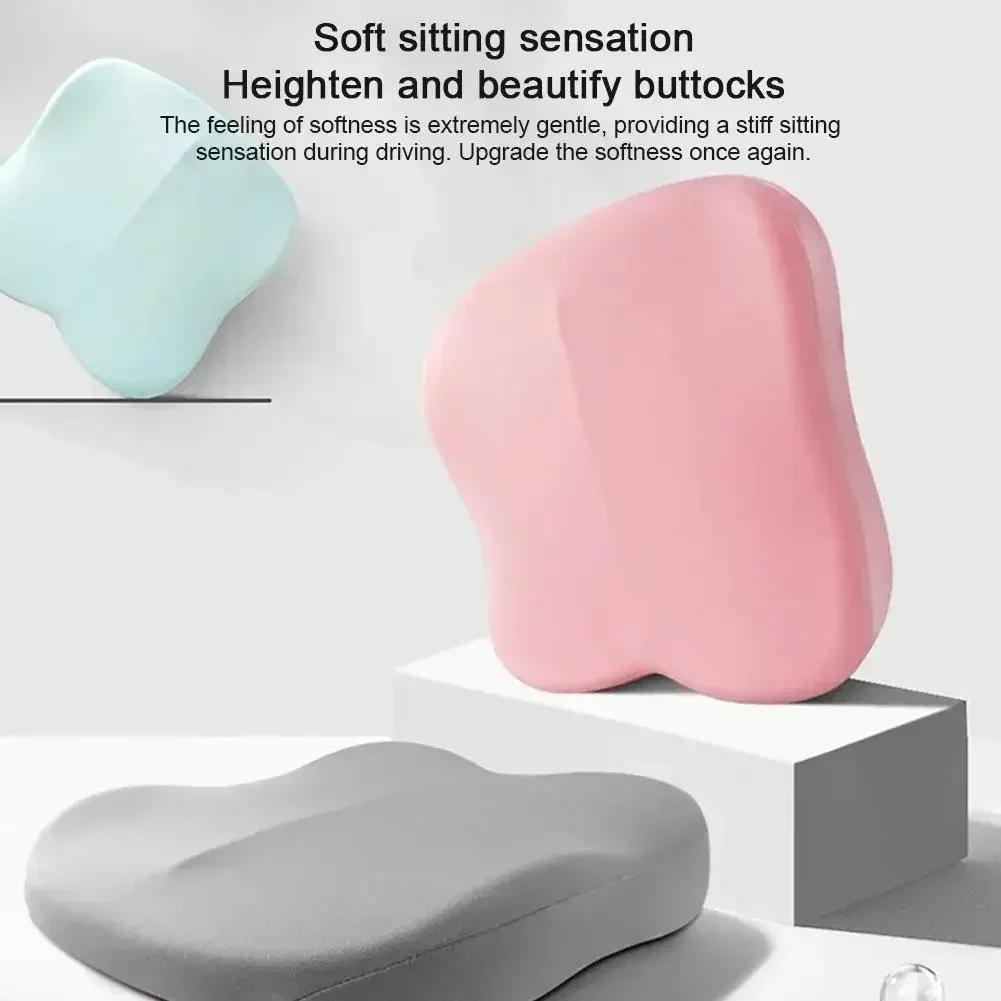 New Car Booster Seat Cushion Heightening Height Boost Mat Breathable Portable Car Seat Pad Fatigue Relief Suitable For Cars