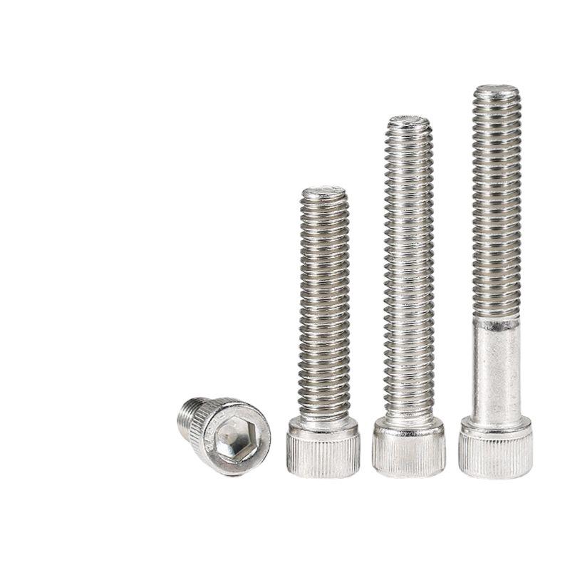 304 Stainless Steel Fine Thread Socket Head Cap Screw 10#-32, 1/4-20, 5/16-24