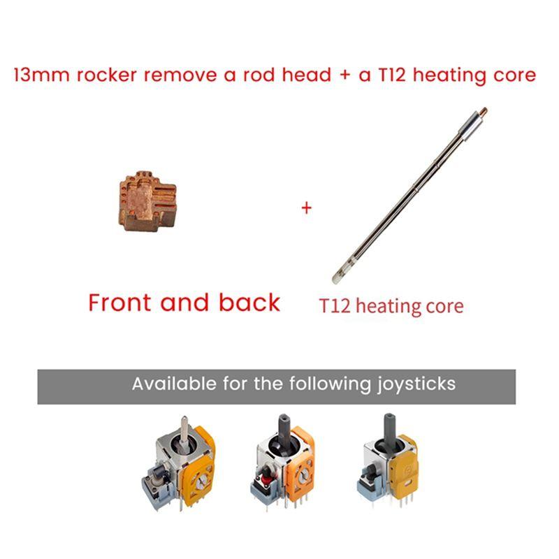 13Mm Special Removable Joystick Soldering Iron Tip T12 Heating Core For PS5/PS4//Switch Pro/Controller Joystick-B61B