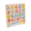Puzzle Mappy Wooden Alphabet Puzzle, Educational Learning Toys for Toddlers, Safe & Eco-Friendly