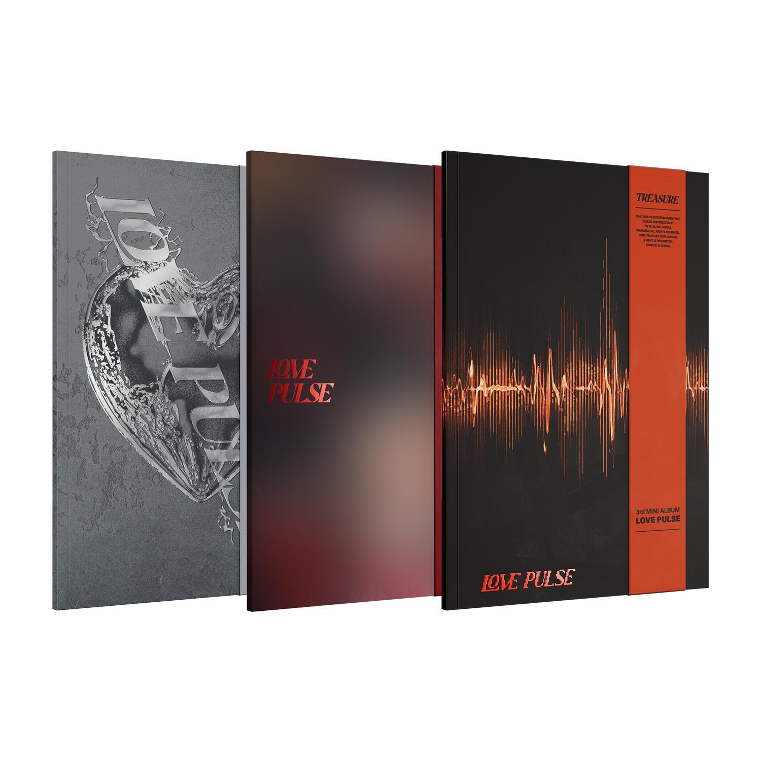 (PHOTOBOOK VER.) TREASURE [LOVE PULSE] 3rd Mini Album RANDOM