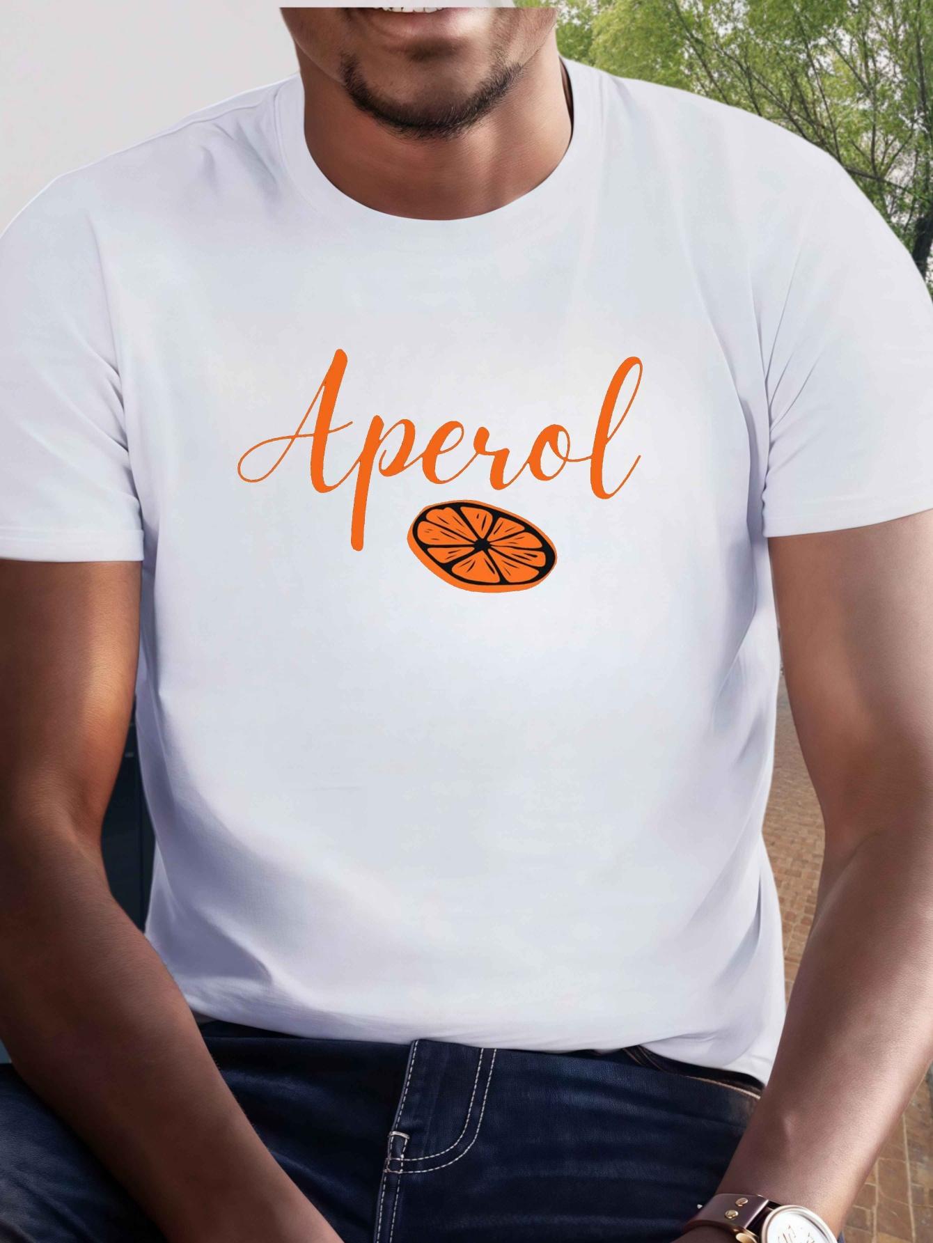 Aperol Print Tee Shirt XXXXL