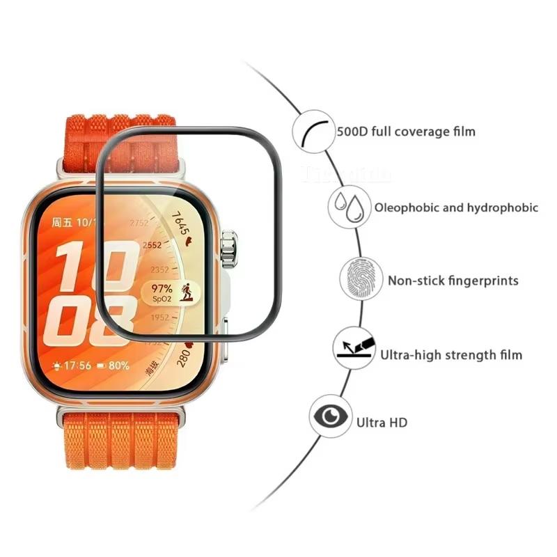 Tempered Glass Film For Huawei Watch fit 5 5 pro Smartwatch Accessories HD Hydraulic Huawei Watch fit 4 4 pro Screen Protector