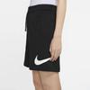 Nike Odzież sportowa Swoosh SS20 Codzienne spodenki treningowe sznurowane Damskie spodenki Czarne CJ3834-010