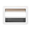 RV Push Out Window Right Angle Double Layer Acrylic Glass UV Proof Trailer Window with Insect Net Privacy Curtain for Caravan Camper