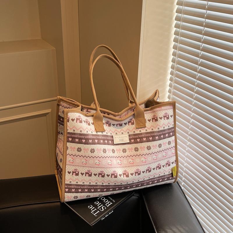 Personalized Large-capacity Handbag Women's New Casual Tote Bag Class Commuter Shoulder Bag