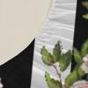 3pcs Fitted Sheet Set Black And White Stripes With Pink Flowers Bed Sheet With Pillowcases For Bedroom Decor