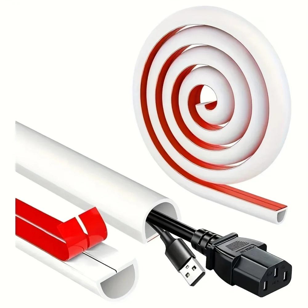 1PC 3metersX1.5cm Self-adhesive Trunking Cable Management Versatile Cable Management Wear-resistant Design Dimensions