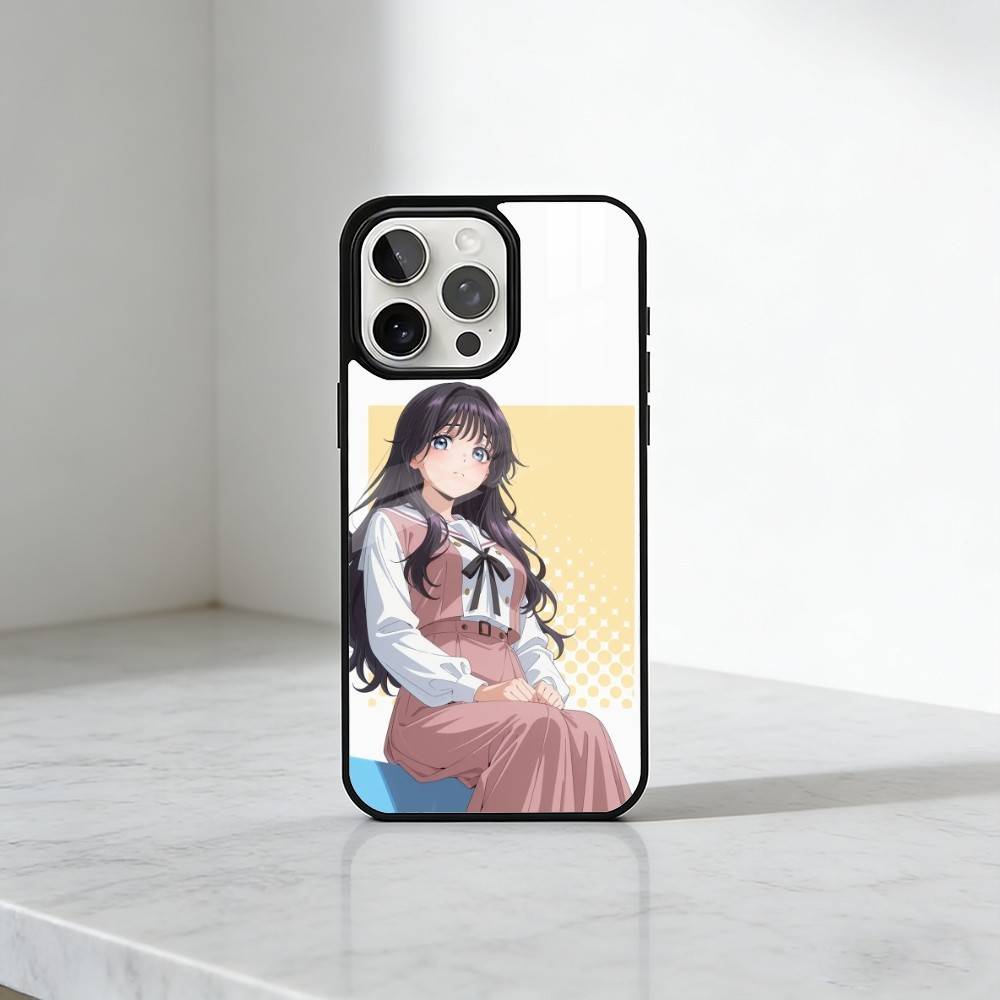 W-Waguri k-Kaoruko Anime  Phone Case For iPhone17,16,15,14,13 Plus,Pro Max Magnetic For Magsafe Wireless Charging