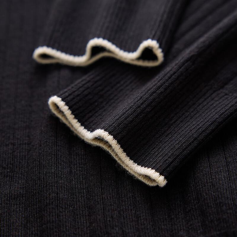 Women's Elegant Wool Blend Knit Cardigan Jacket with Gold Buttons