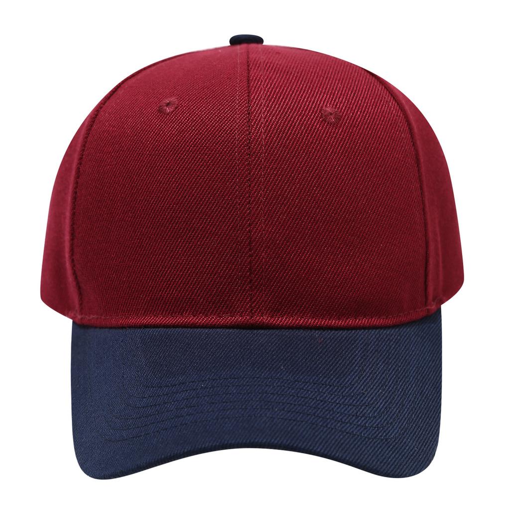 Unisex Baseball Cap All-Season UV Protection Sun Hat for Men & Women Outdoor Sports Adjustable Stitched Brim Dad Hat Snapback