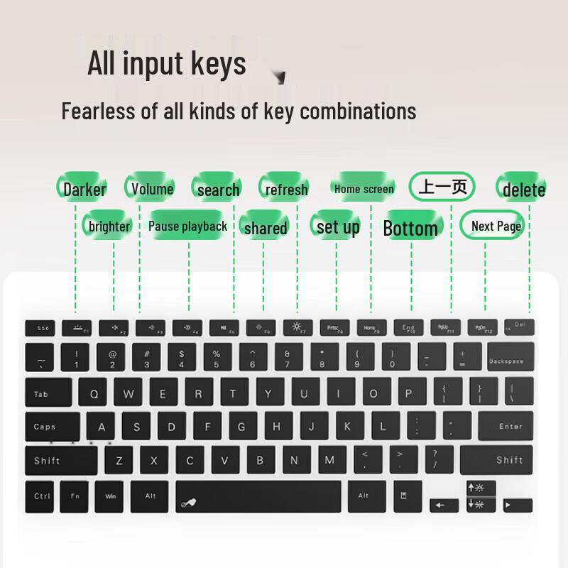 BIAZE CK112 Bluetooth Mechanical Keyboard for Surface Go