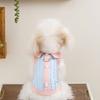 Spring and Summer Thin Puppy Dog Clothing Small and Medium Dog Knitted Vest Teddy Cat Pet Bigbear Puppy Clothing