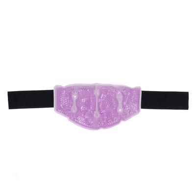 Pachet cu Gheață cu Mărgele de Gel, Sac cu Gheață pentru Gât, Curea Ajustabilă, Reutilizabil, Pachet Cald/Rece cu Spate Moale de Pluș