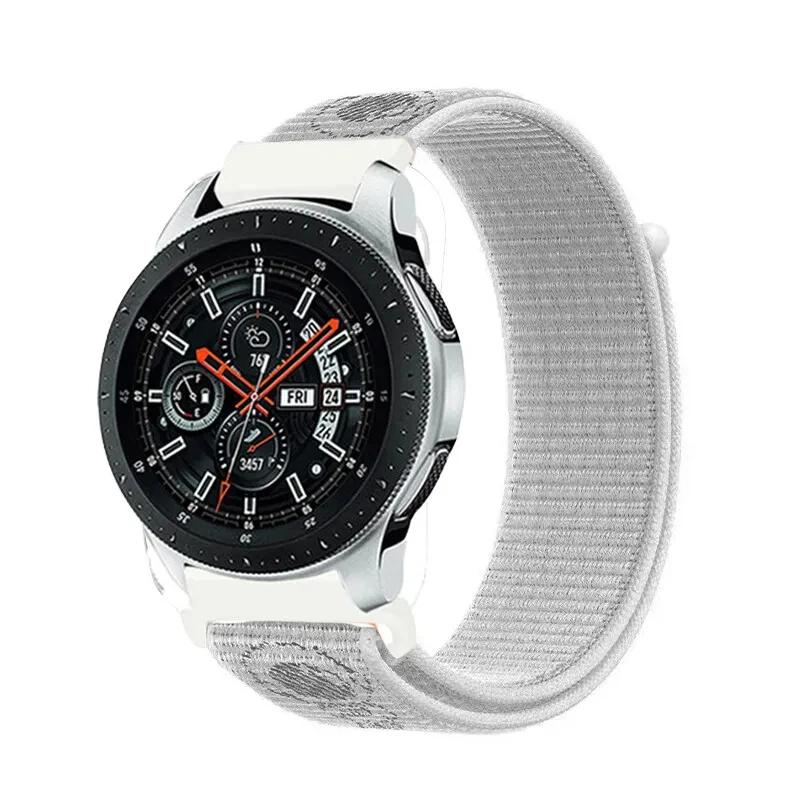 20mm 22mm Nylon-Schlaufenband Für Garmin Forerunner 265 965 255 255M 245 645 158/Venu 2Plus/Vivoactive 4 3/Venu SQ 2 Armband
