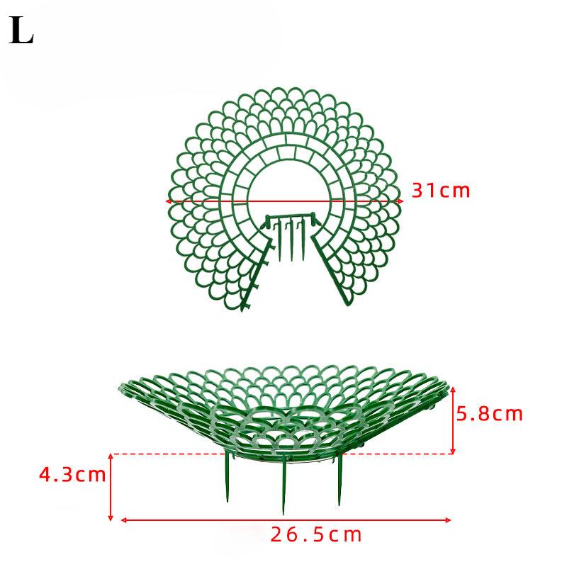 

1/5/10 шт. опоры для клубничных растений с 3 прочными ножками, стойки для выращивания клубники, защитная рама, держатель, клетка от плесени, гнили, грязи 10PCS светло-зеленый