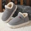 Unisex Zimowe Buty Pluszowe Ciepłe Płaskie Męskie Damskie Kapcie Domowe Puszyste Męskie Bawełniane Przytulne Buty Moda Casual Futro Pluszowe