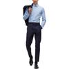 HUGO BOSS Shirts Men's Light Blue Lapel Moderate 50479396-459