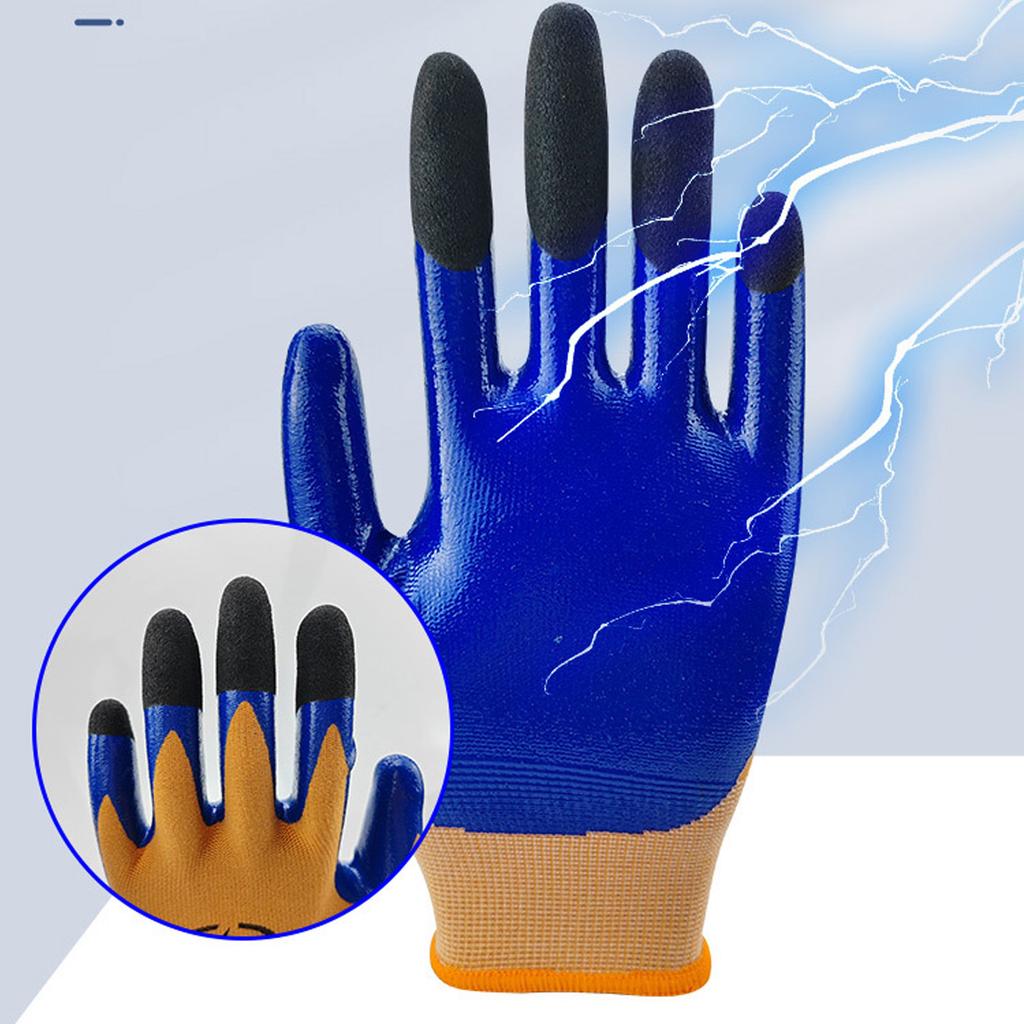 Electrical Safety Gloves Ultra Thin Flame Retardant Versatile Touchscreen Electrical Insulated Gloves 400V for Instrumentation