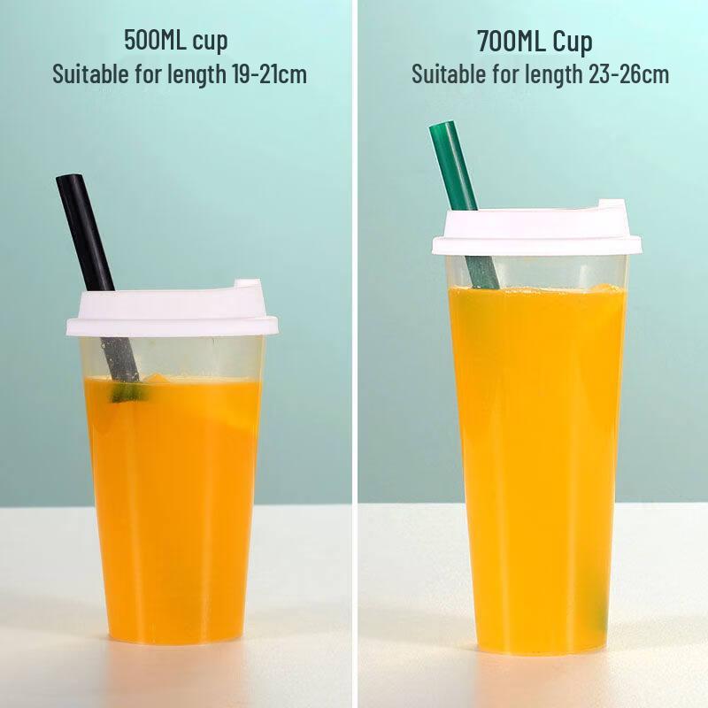Ruhan Disposable High-Temperature Thick Transparent Straws
