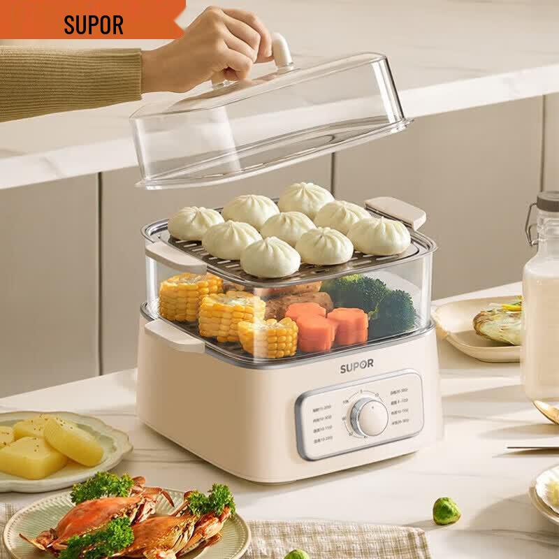 

Supor 3-Layer Electric Steamer & Multi-Cooker