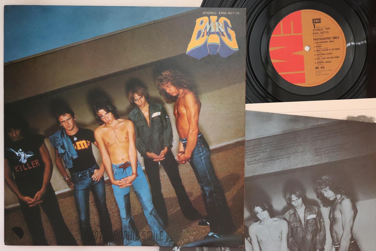 

LP Record MR. BIG - Photographic Smile EMS80710 EMI 1977 Japan Rock