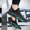 Summer new mesh shoes flying woven shoes casual sports shoes breathable board shoes lightweight one-pedal running shoes men's shoes