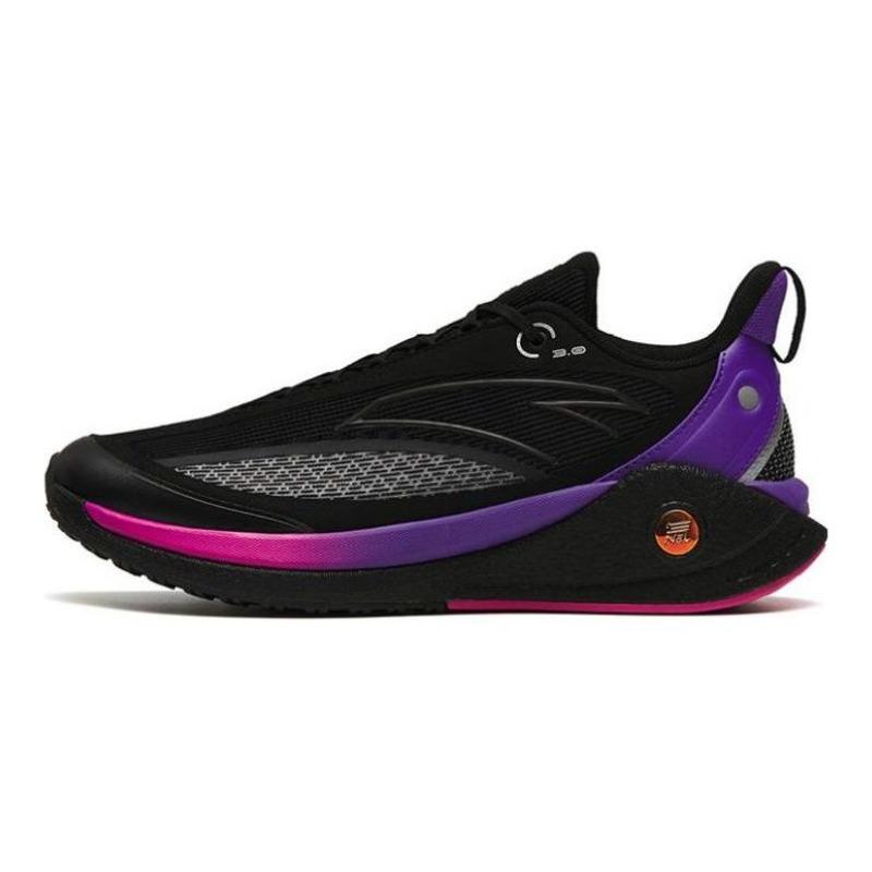 Anta Men s C37 3.0 Breathable Low Top Running Shoes Black Red 912315537-3 41