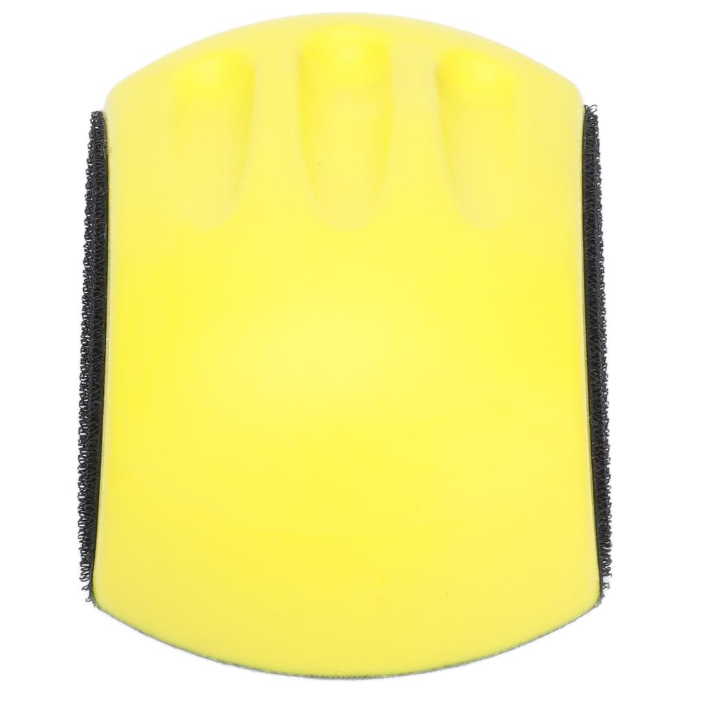 Hand Sanding Block Mouse Shape Nylon Foam Hook and   Polishing Pad Woodworking Tool