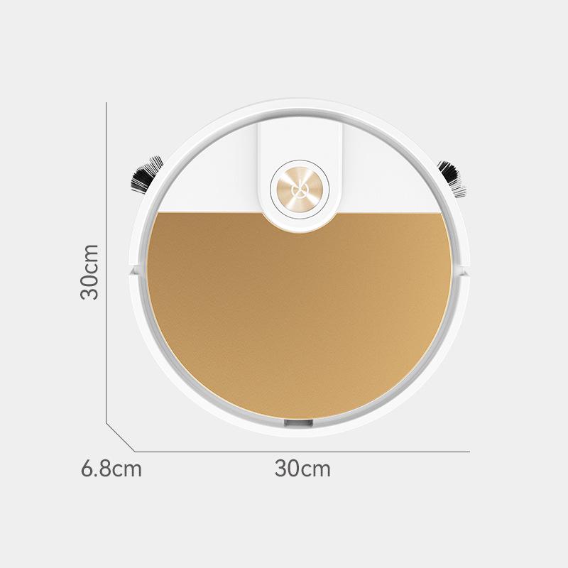 Smart Mini Robot Vacuum: Automatic Sweeping, Suction & Mopping Cleaner for Household.