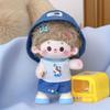 1 set Summer Set 20cm Cotton Doll's Clothes Cowboy Hat 10cm Doll Clothes  Children's Gift