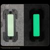 Velcro Glow In Dark Identification Tag Luminous Mounting Buckle Backpack Patch for Hiking Travel Luggage