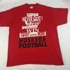 Vintage Nebraska Cornhuskers T Shirt SZ L Single Stitch Huskers Football Unisex T-Shirt