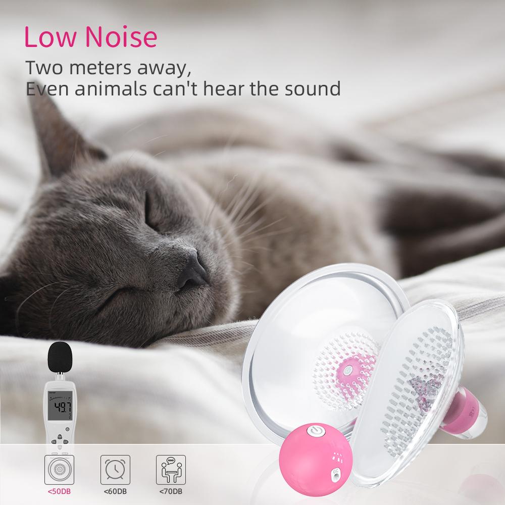 Sucking Nipple Vibrator Breast Vibrating Chest Massage Vibration masturbation tools f Sex Toy for Adult Supplies Sucker Vibrator