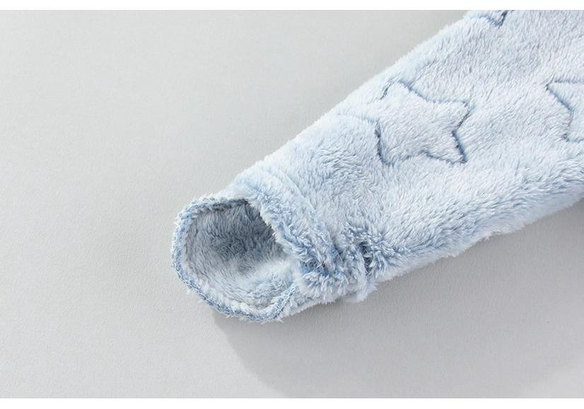 Tuta in Velluto per Neonato - Tuta da Esterno con Piedi Autunno/Inverno