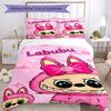 Labubu Bedding Set Suitable For Guest Room Soft Fabric Christmas Gift