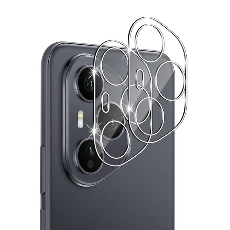 

2 шт. Защитное стекло для камеры для Honor 400/ 400 Lite/ 400 Pro Твердость 9H HD Прозрачное Защита от царапин Закаленное стекло Пленка для объектива камеры Honor 400 Pro белый